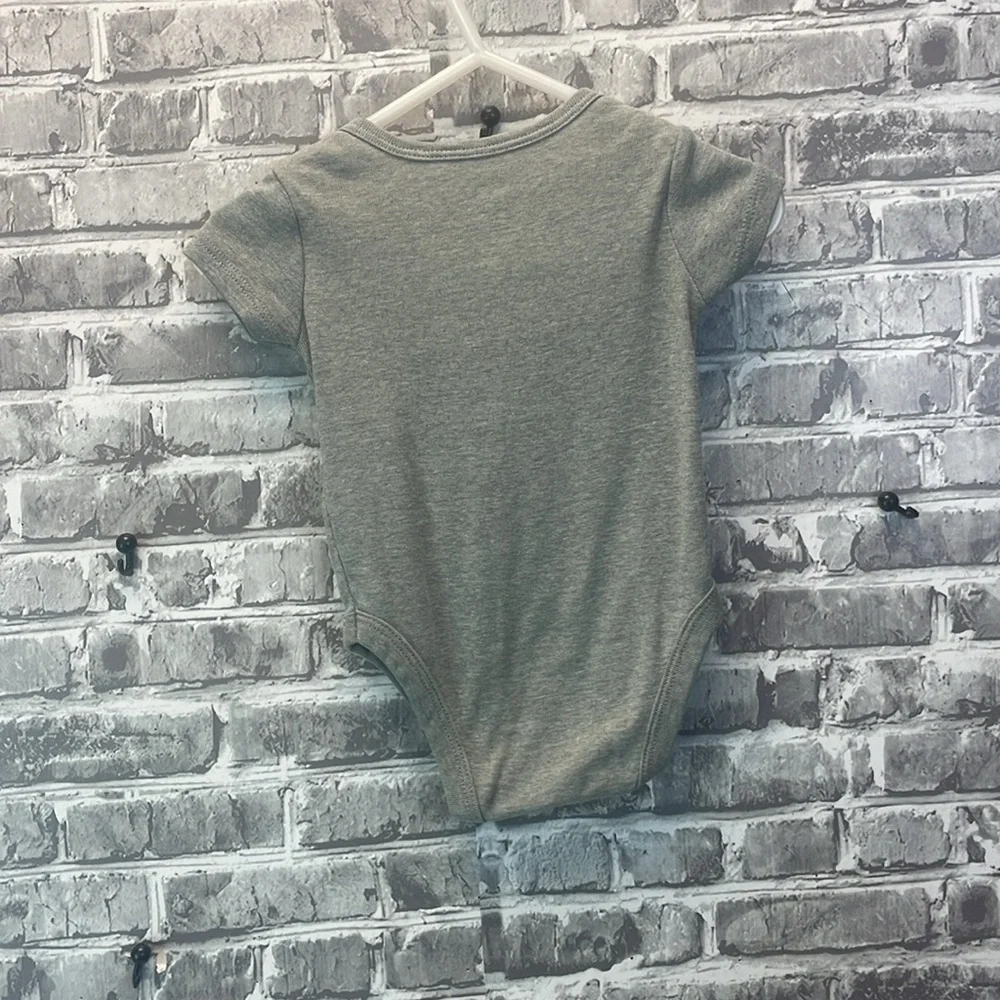 Nike Air‎ Gray Baby onesie